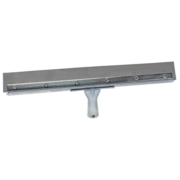 18 in Floor Squeegee, Gray Non-Marking, 6PK